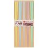 Sunlife Octagonal PBT Chopsticks, Pastel Design, Made In Japan, Dishwasher Safe, 23cm, Set of 5
