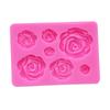 Мягкая силиконовая форма для помадки, торта, мыла, желе, льда, шоколада, украшения, инструмент для выпечки, 3D-формы для роз, глина, смола, искусство своими руками