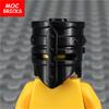 Нетоксичные Moc Кирпичи Черный Меч Щит Копье Алебарда Шлем Средневековые Рыцари Рим Фигурка Действия Образовательные Строительные Блоки Подарки