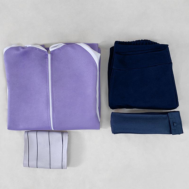 Hinata Hyuga Battle Suit Cosplay Costume from Naruto Shippuden