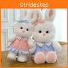 Милая мультяшная плюшевая игрушка-кролик с набивкой из ПП хлопка для декора игровой комнаты для девочек