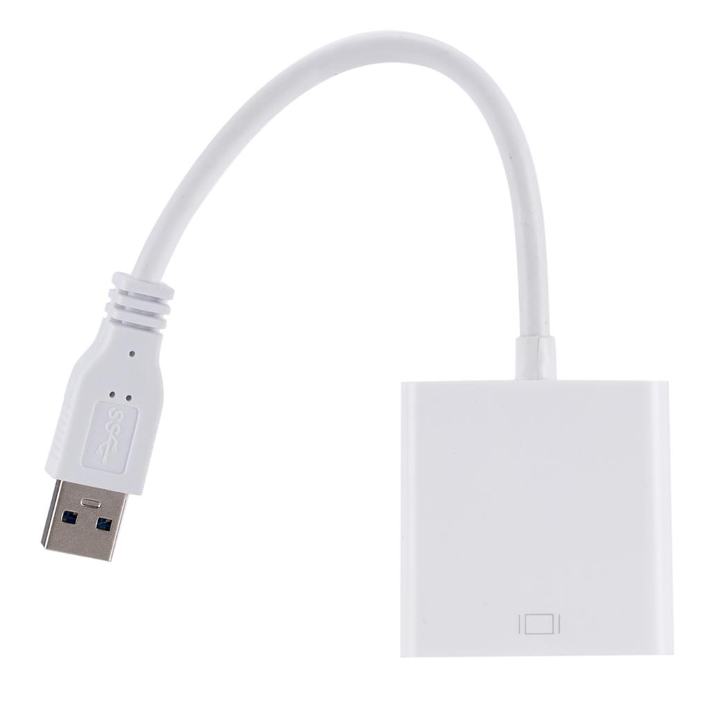 Адаптер USB3.0 к VGA USB к VGA Внешняя видеокарта VGA-конвертер для настольного ноутбука ПК для монитора