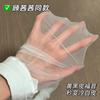 Gu Qianqian Мятный Мамбо Зеленые Бесшовные Трусики с Высокой Талией0d Корректирующие цвет, улучшающие кожу, защищающие от солнца, бесшовные, ультратонкие, матовые