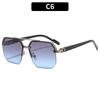 Women's Sunglasses, Double-beam Square Men's and Women's Outdoor Sunglasses.