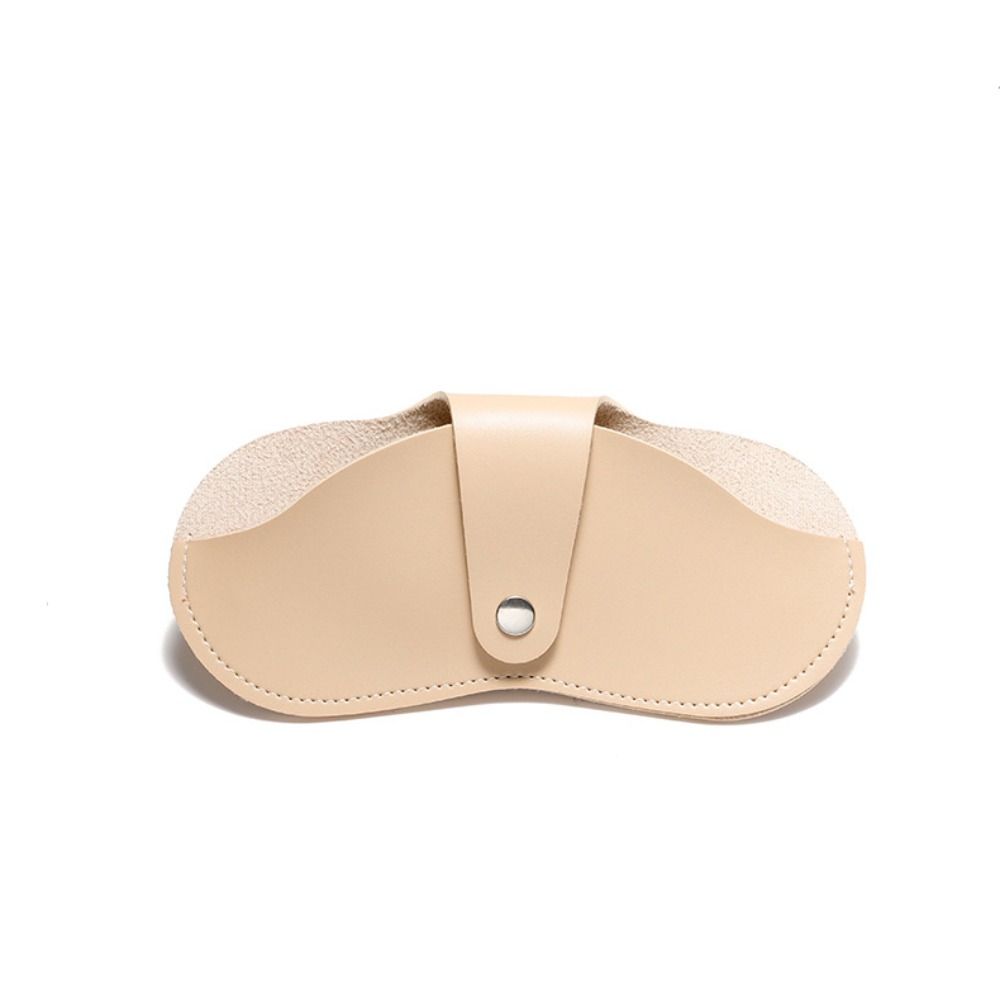 Halter Sunglasses Storage Clip Pu Leather Eyeglasses Case Fashion Glasses Storage Bag  Female