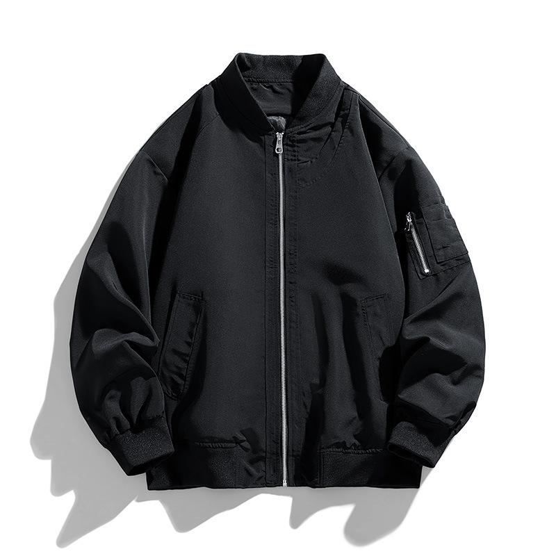 American Fashion Bomber Jacket Spring and Autumn Loose Couple Function Loose Baseball Jacket Men and Women