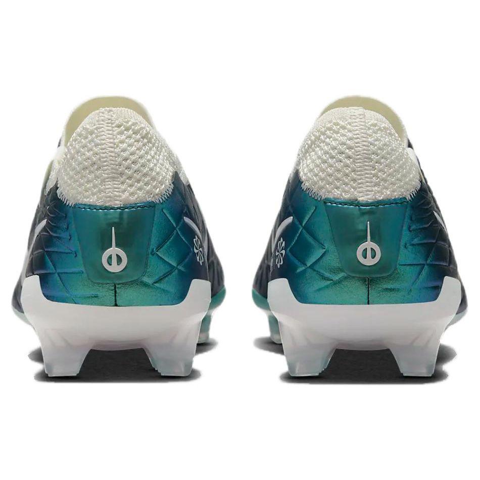 Nike Мужские кроссовки Tiempo Legend 10 Elite FG Изумрудные Мужские Кроссовки Бирюзовый Темно-Атомарный-Бирюзовый Парус FQ3247-300