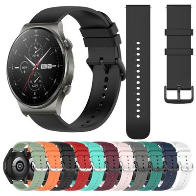 22 мм 20 мм силиконовые ремешки для часов Huawei GT 4 GT3 GT 2 Pro 42 мм 46 мм GT2E ремешок для часов спортивный браслет Watch 4 3 Pro браслет