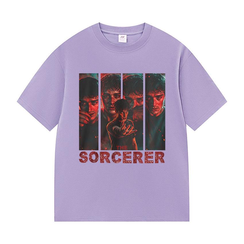 Tv Series Will Byers The Sorcerer Graphic T Shirts Unisexs Vintage Fashion Short Sleeve Tshirt Unisex 100 Cotton Tshirt Streetwear