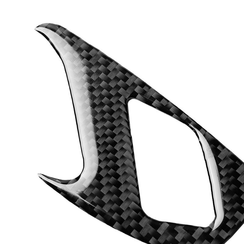 Fits For Chevrolet Camaro 2017-2019 Car Accessories  Inner Door Lock Surface Carbon Fiber Car Sticker Cool Interior Decoration