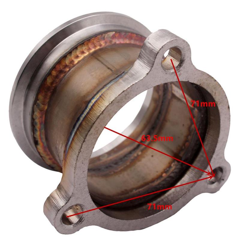 Downpipe Adapter Flange 3 V-Band for GT2560R GT28 GT28R GT2860RS