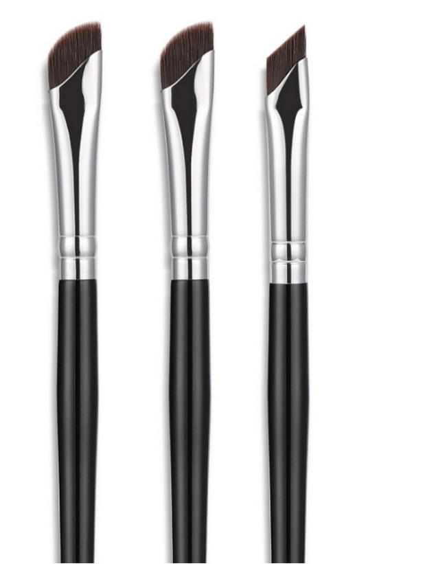 Набор из 6 мягких кистей для макияжа глаз: Тени для век, Под глазами, Подводка для глаз, Детали