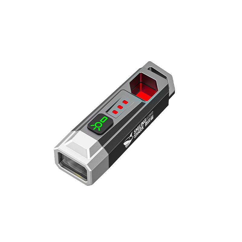 Rechargeable Mini Pocket Flashlight with Anti-sneak LED Light for Hiking Safety and Outdoor Adventure