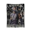 Mortal Kombat Дым MK Пледы Флисовые Теплые Пледы для Спальни Дивана Постельное покрывало