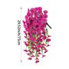 Artificial Hanging Flowers Vine Lifelike Silk Flowers For Outdoor Garden Patio Wall Decorations Realistic Faux Flowers Garland