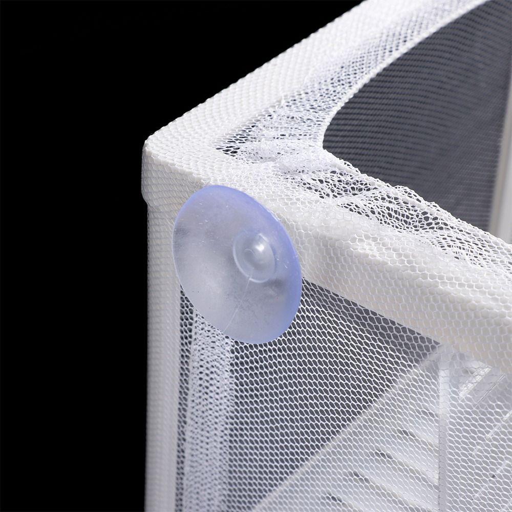 Useful Double Net Breeding Isolation Box Hatchery Aquarium Incubator Breeder Grow Seed Holder
