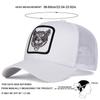 Spring and Summer Wolf Head Embroidery Breathable Hat Fashion Unisex Mesh Baseball Cap Sunscreen Hiking Hats Golf Caps