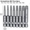 Precision Screwdriver Bit Set Magnetic Special Tip Square Slot Phillip Torx Y U Hex Allen Wrench Pentagon Screw Driver Bat