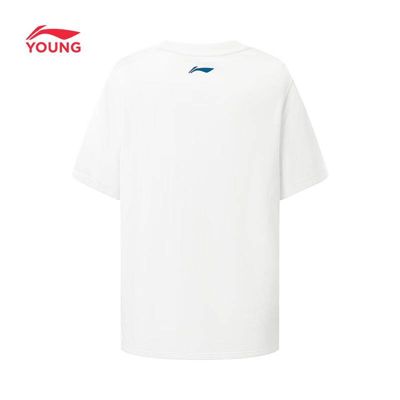 Li-Ning Майка с коротким рукавом для мальчиков, быстросохнущая