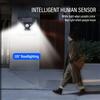 D2 Датчик движения Солнечная лампа Уличный настенный светильник Бра 120° Широкий угол Освещающий прожектор 3 режима освещения Садовый светильник для забора