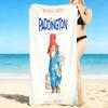 1Pc Paddington Bear'S Journey Beach Towel, Quick Dry, Multi-Use for Beach Pool Gym Yoga Home Travel, Christmas, Halloween, Xmas Gift M928230