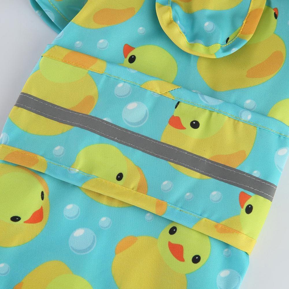 Waterproof Pet Dog Raincoat Jumpsuit Reflective Rain Coat Sunscreen Outdoor Clothes Jacket for Large Small Dog Puppy