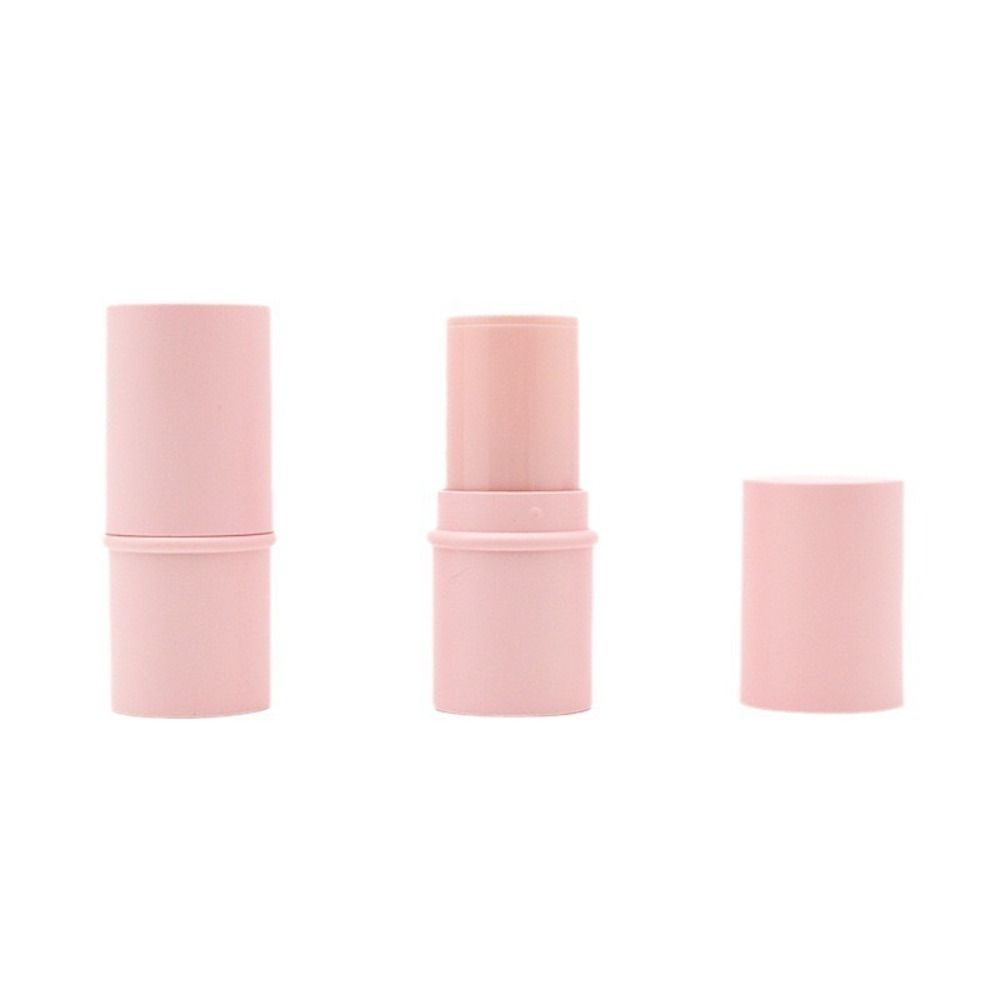 ABS Refillable Lipstick Tube Durable Lip Balm Container Practical Solid Ointment Bottle