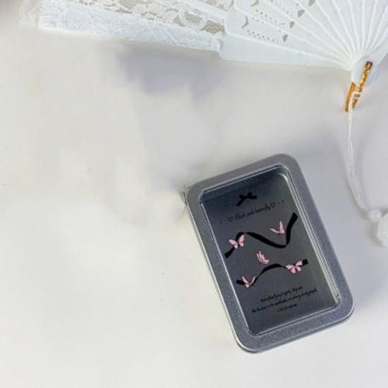 Модный органайзер Kpop Photoaced Organizer Sliver Color Bow Series, настольный держатель для канцелярских принадлежностей, креативный дизайн, мини-коробка для хранения вещей