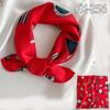 50 * 50cm Spring And Autumn Silk Scarves Versatile Decoration Professional Small Square Scarves Neck Protection Binding Bag