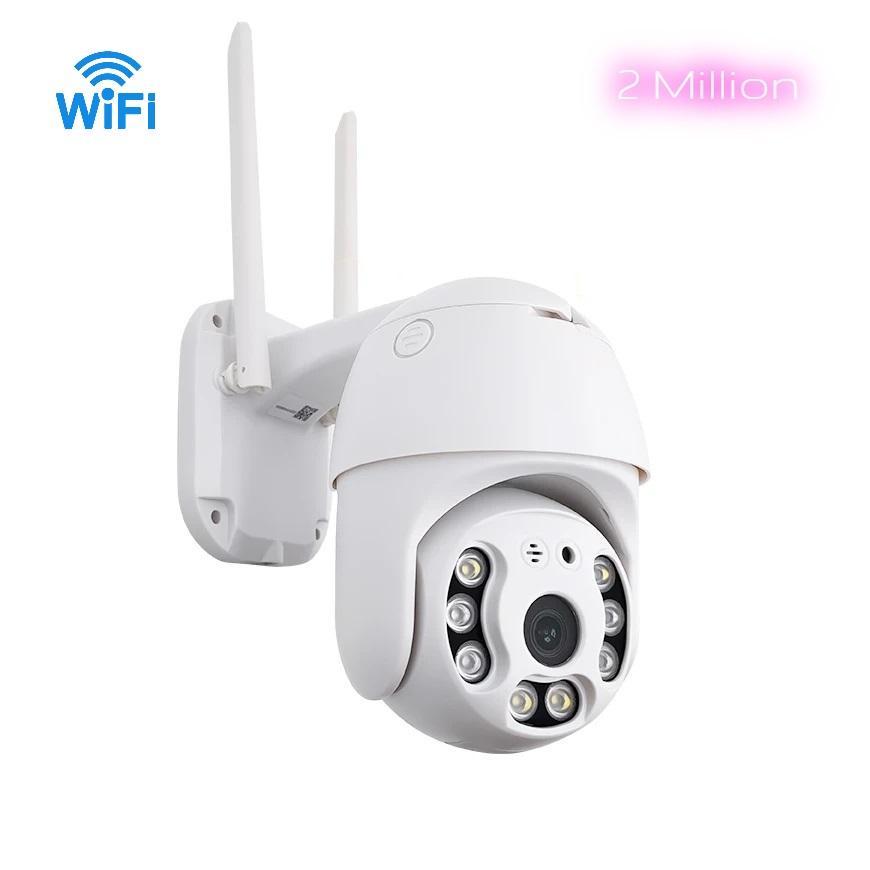 Smart Outdoor Home WiFi IP Monitoring Cam, Full Color Night Vision Function for CCTV Security Protection