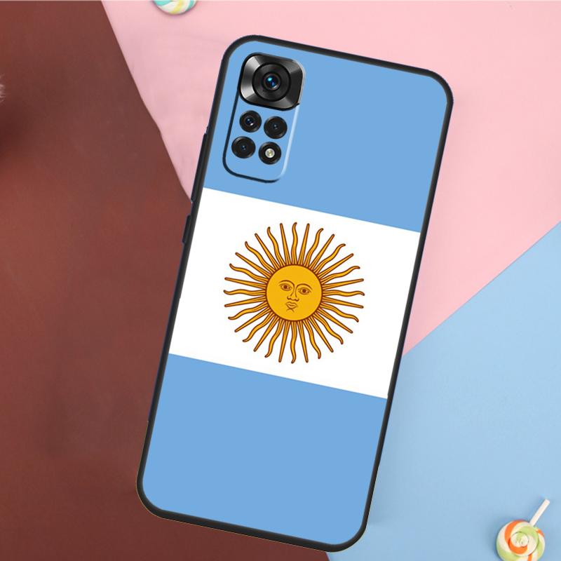 Чехол Аргентинский Флаг для Xiaomi Redmi Note 13 Pro 14 12 11 9 10 9S 10S 11S 12S Redmi 14C 10C 12C 13C