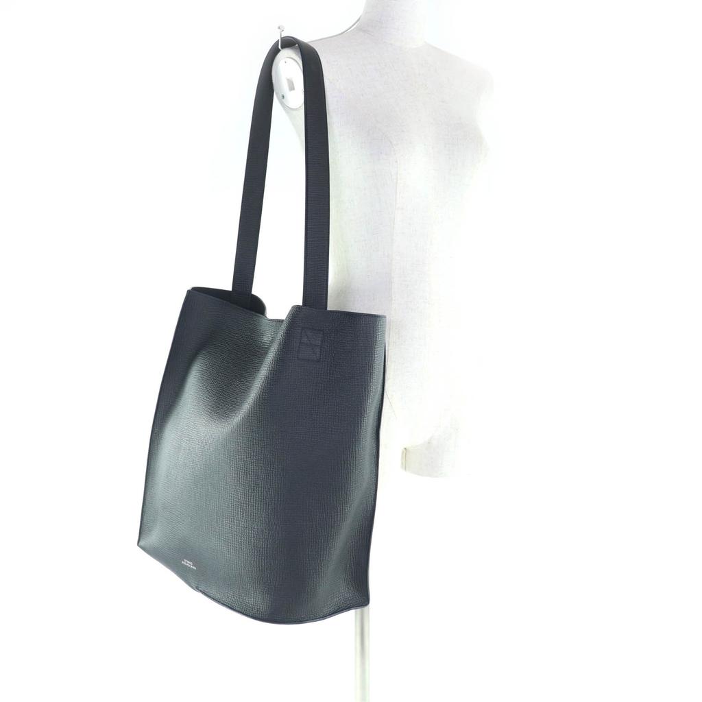 Excellent STUDIO NICHOLSON Tote Bag DOUBLET TYPE2 PALMELLATO black leather Women Used