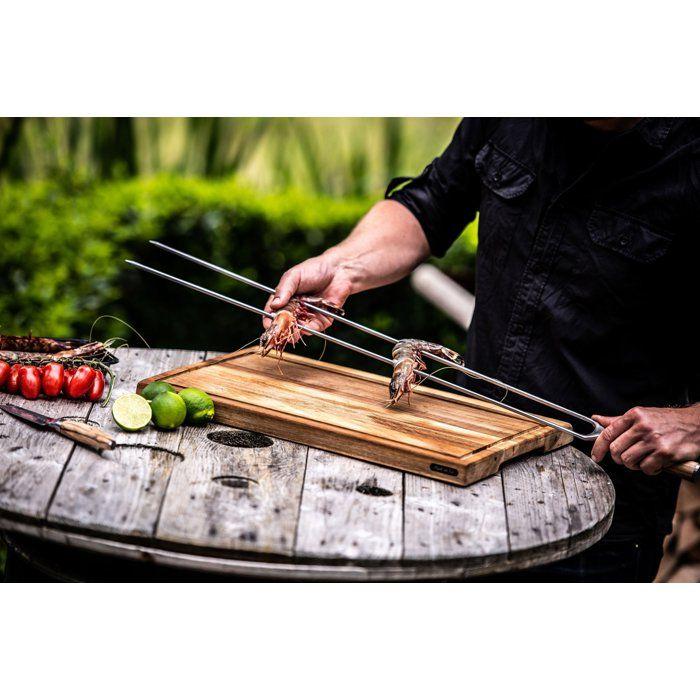 Fourche Barbecue - FORGED - CHURRASCO - Acier Inoxydable SS430 - L 60 cm