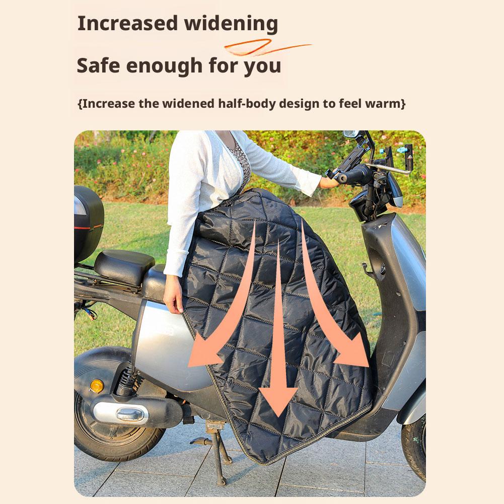 Мотоциклетное лобовое стекло Зимний теплый наколенник Водонепроницаемый фартук Мужской Женский Универсальный Мотоциклетный Теплый Хлопковый Наколенник Юбка