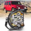 5-дюймовый 50 Вт трехсторонний светодиодный рабочий свет для JEEP Wrangler для бездорожья A-стойка/крыша