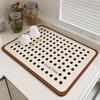 Современный Минималистичный Кухонный Коврик для Сушки Посуды Впитывающий Быстросохнущий Коврик для Сбора Капель Кофе Подкладки для Сушки Посуды Подставка Коврик Ковер Домашний Декор