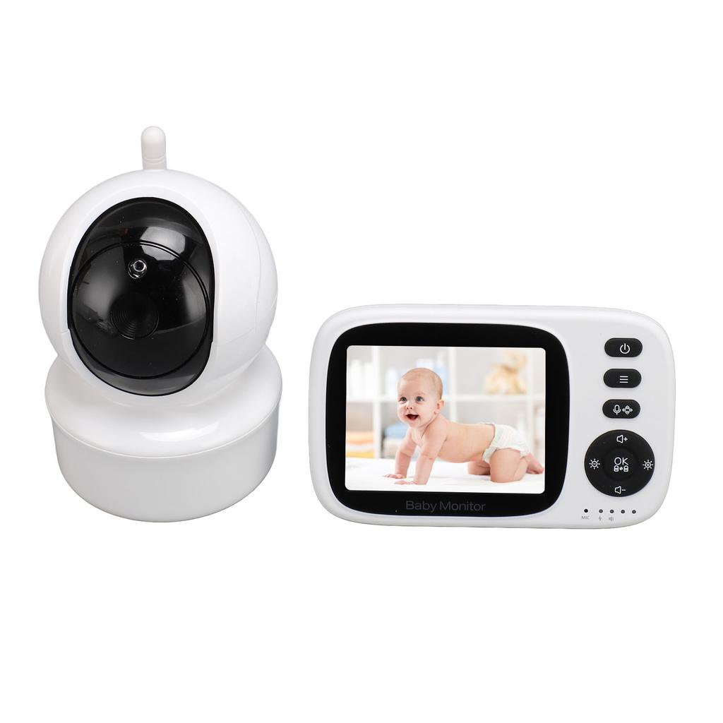 Видеоняня с камерой, 2-стороннее аудио, ночное видение, долгий срок службы батареи, беспроводной детский монитор, США