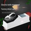 Portable Double-Sided Electric Knife Sharpener with Medium-Fine Stone