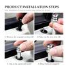 2/4pcs Car Door Lock Knob Pull Pin Aluminum Button Accessories For BMW M Performance Alpina M3 M5 M6 X1 X3 X4 X5 G20 VDLQX1