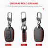 2 кнопки кожаный автомобильный пульт дистанционного управления брелок чехол для Renault Kwid Traffic Symbol Dacia Sandero Logan Duster 2016 2017 2018 Shell