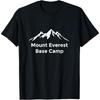 Футболка с надписью «Восхождение в Базовый лагерь Эвереста Южный поход Непал»