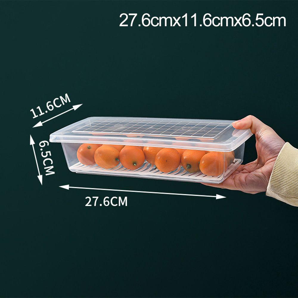 Supplies Vegetable Meat Refrigerator Organizer Freezing Food Drain Storage Box Drainage Container