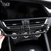 Для Alfa Romeo Giulia Stelvio 2017 2018 ABS углеродное волокно салон автомобиля центральная консоль кондиционер вентиляционная рамка отделка