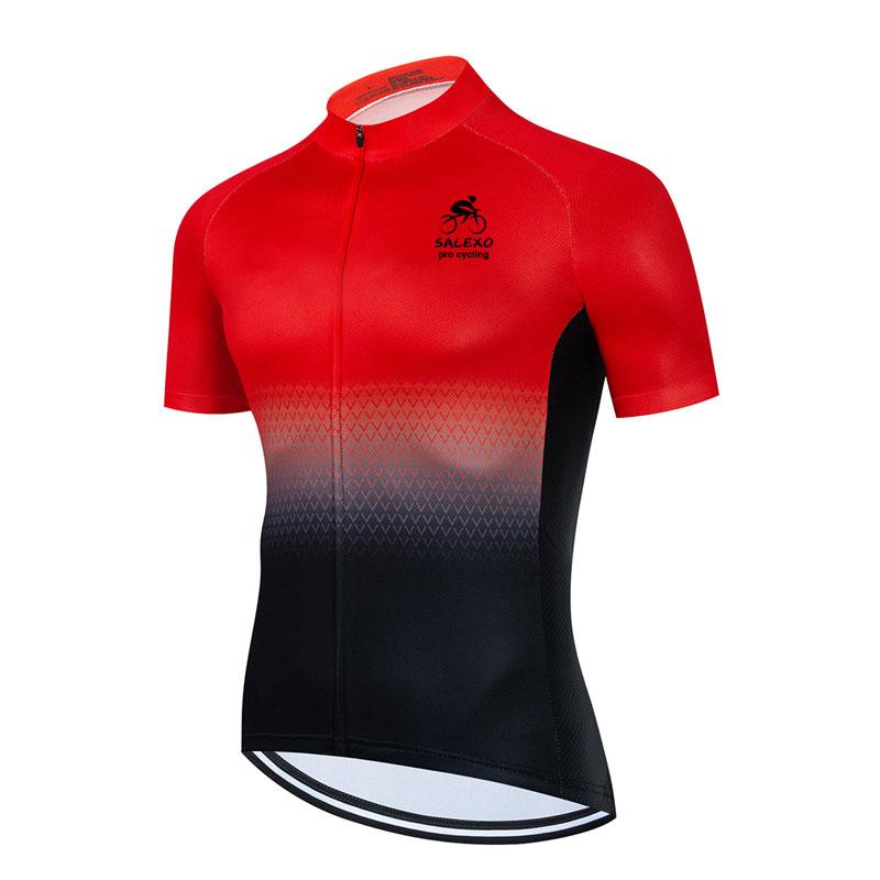 2024 Salexo Ropa Ciclismo летний мужской комплект веломайки с коротким рукавом гоночный горный велосипед велоспорт одежда велосипедная одежда костюм
