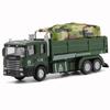 1/32 Die-Cast Military Vehicles Army Toys with Lights and Sounds,Toy Cars Metal Alloy Truck Carrier Vehicle Pull Back Model Car for Kids Toddlers Boys