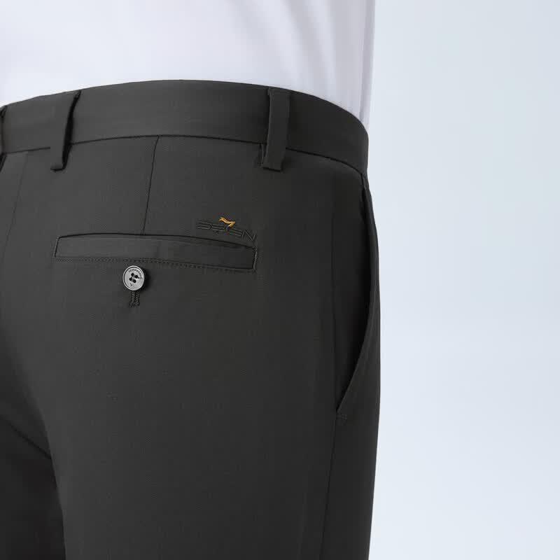 SEVEN Men's Cooling Viscose Blend Cropped Casual Pants