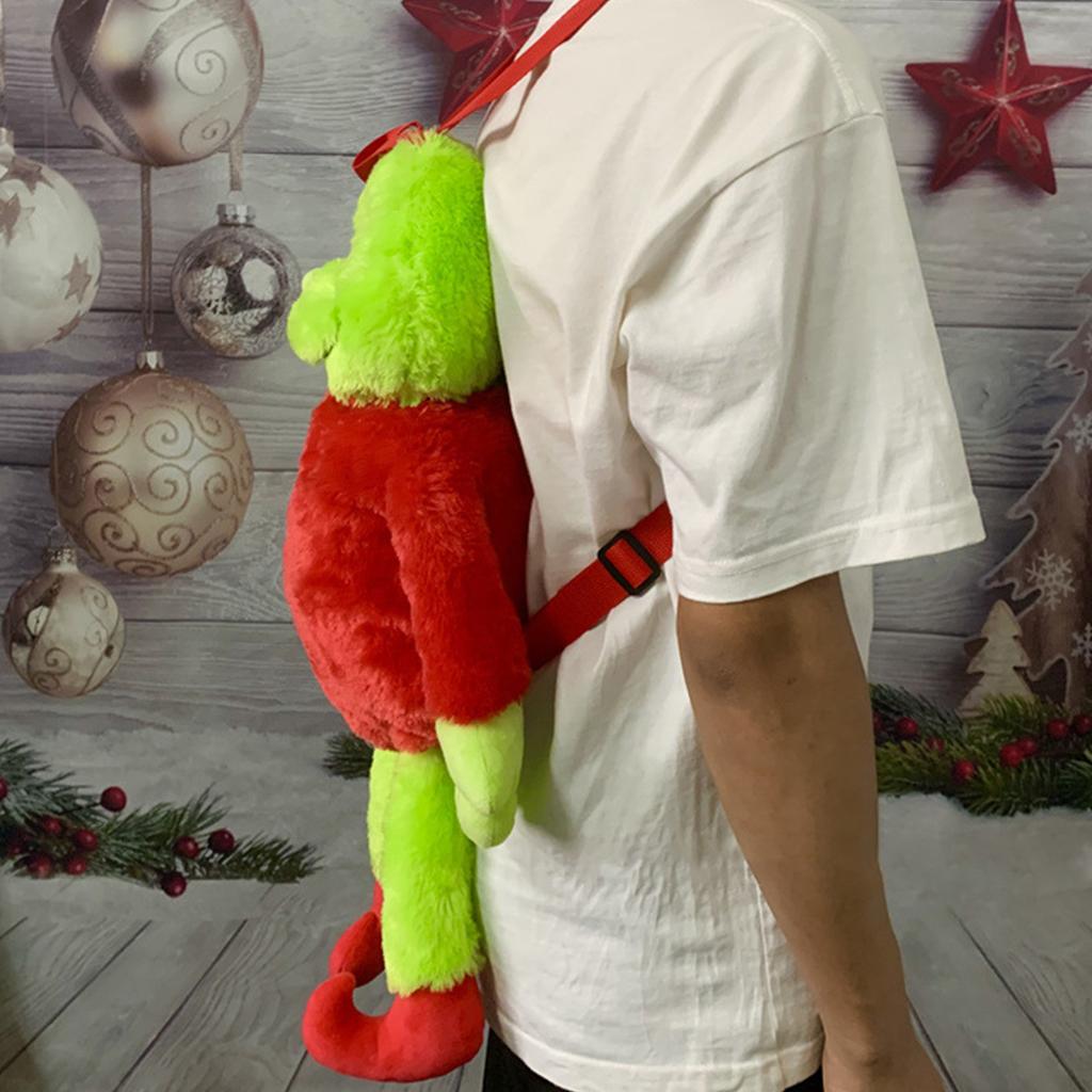 Plush Doll Backpack, Cute Children'S Backpack, Christmas Children'S Backpack