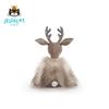 JELLYCAT Рождественская Серия Малиновка Олень Коричневые Куклы Плюшевая Кукла 42 см Высота ROBY2R