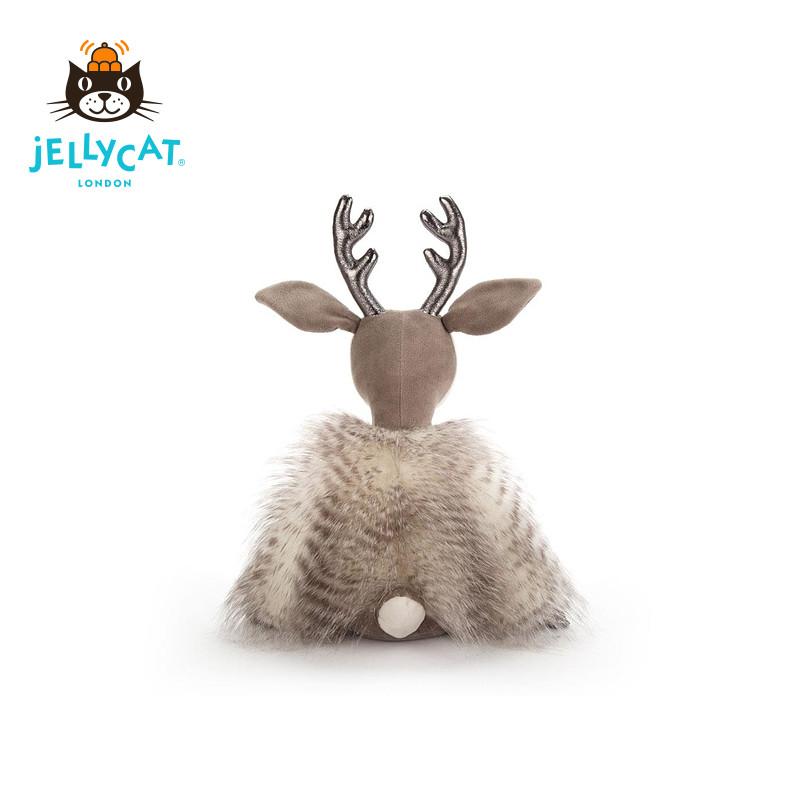 JELLYCAT Рождественская Серия Малиновка Олень Коричневые Куклы Плюшевая Кукла 42 см Высота ROBY2R