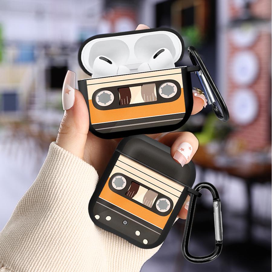 Creative Cassette Tape Earphone Cases Cover Case For Airpods Pro2 4 Pro3 1 2 3 Pro